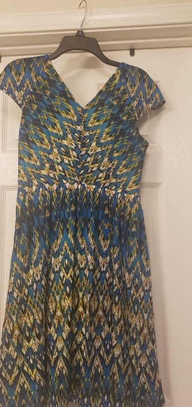 Multi Color Dress, Polyester - Picture 2 of 2